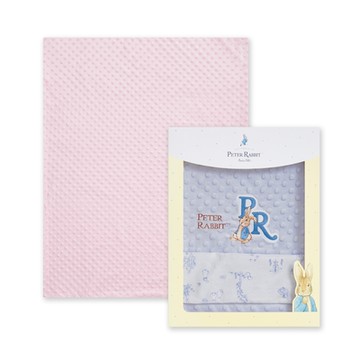 奇哥 夢境比得兔豆趣四季毯禮盒 70x90cm(推車蓋毯 豆豆毯 小被被 寶寶蓋毯 蓋被 安撫毯)