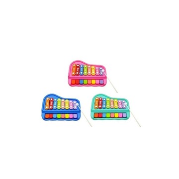 【現貨】小鋼琴 玩具琴 玩具鋼琴 繽紛樂彩八階琴 音樂玩具 八音琴 小木琴 敲敲琴 樂器玩具 音樂琴 興雲網購旗艦店