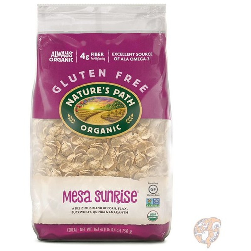 Nature S Path オーガニック グルテンフリー Mesa Sunrise フレーク シリアル 750g 6袋入り 通販 Lineポイント最大0 5 Get Lineショッピング