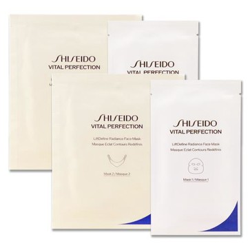 【SHISEIDO 資生堂】激抗痕亮采緊緻面膜（Mask1+Mask2）x 2