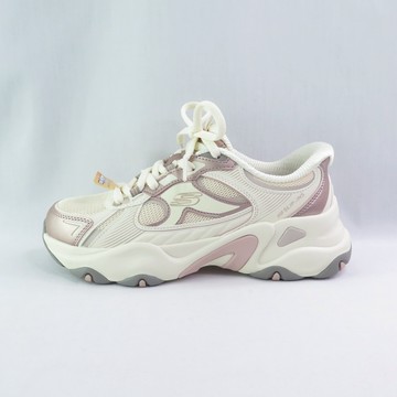 Skechers 150526NTPK 女休閒鞋 D LITES 老爹鞋 厚底 瞬穿 米/粉【iSport愛運動】