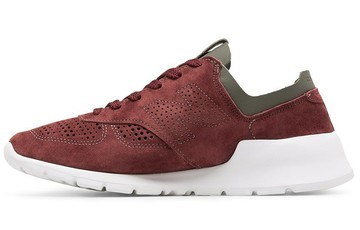 1978 MADE IN USA BURGUNDY DARK GREY