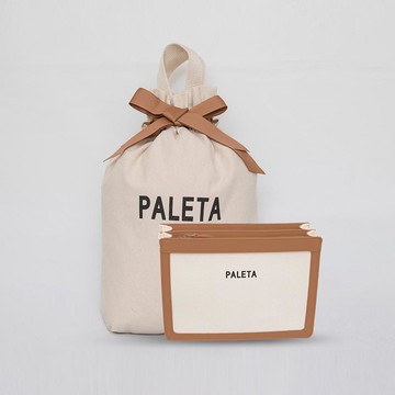 (PALETA系列) - 信封包 (土星黃) 月光銀