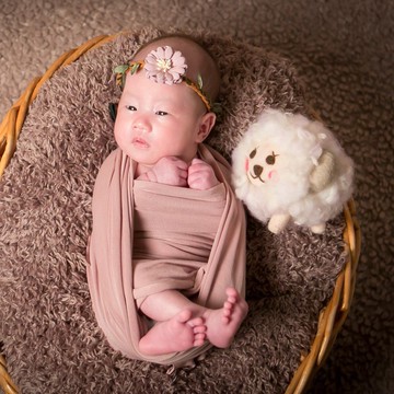 Hanju's羊毛兒。客製化 寶貝攝影 吉祥物 配件