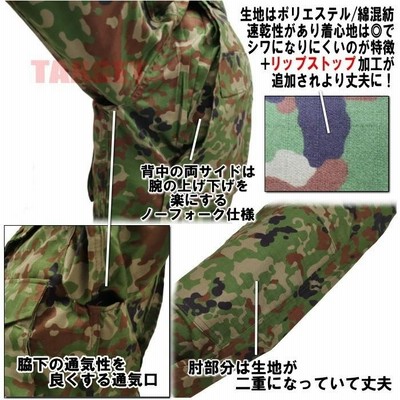 PX品 現行モデル 陸上自衛隊 迷彩服 2型 TC(EC) リップストップ
