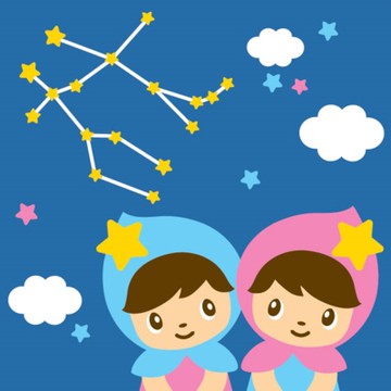 LOVIN 超萌韓版數字油畫 星座系列雙子座(03) 1幅