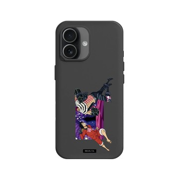 iPhone 17 SolidX 黑 - 航海王 One Piece - 角色系列-魯夫 vs 卡塔克利