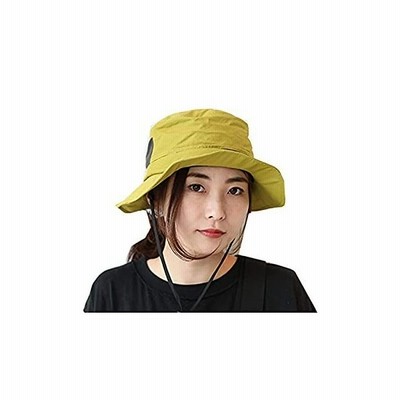 ドリームハッツ 帽子 撥水 サファリハット レディース 折りたたみ Uvカット帽子 ひも 紐 100 大きいサイズ Xl 62cm ライムグリ 通販 Lineポイント最大get Lineショッピング