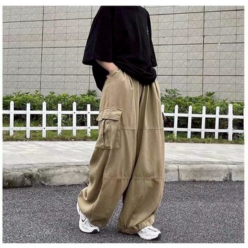 ☆LimeLight☆ 日系 工裝 休閒褲 繭型 工作褲 K-047