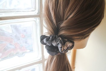 花蓮七星潭的石頭∣原創印花手工【大腸髮圈】大腸圈 髮圈 髮束