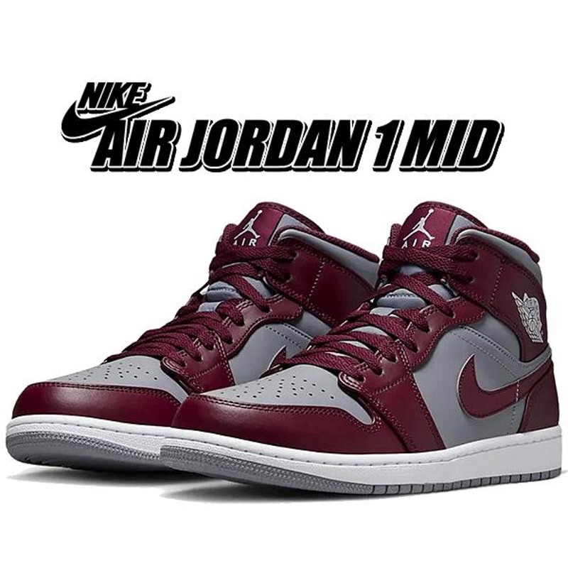 ナイキ エアジョーダン 1 ミッド NIKE AIR JORDAN 1 MID cherrywood ...