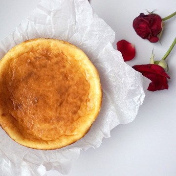 【巧克力雲莊】雲莊焦香巴斯克乳酪6吋-1顆(蛋奶素)