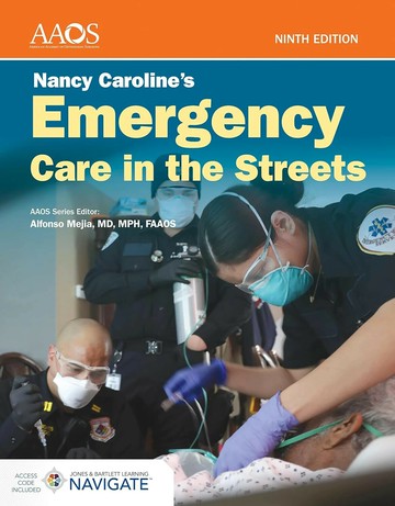 Caroline's Emergency Care in the Streets 9e Advantage 730 dys (9版) AAOS 2025 Jones & Bartlett learning (J&B)