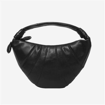 LEMAIRE FORTUNE 皮革可頌包肩背包 / BG0071 LL095 999