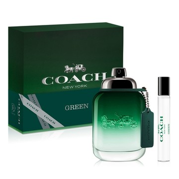 COACH 時尚都會男性淡香水禮盒(淡香水60ml+隨行香氛7.5ml)-贈隨機紙袋
