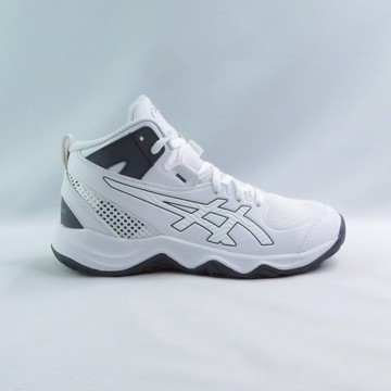 ASICS 1064A019101 DUNKSHOT MB 10 兒童籃球鞋 白/深灰【iSport愛運動】