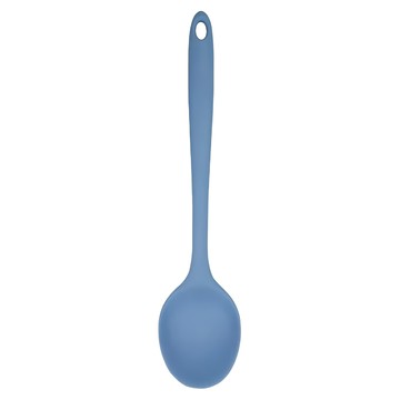 SiliPot 頂級白金矽膠多功能湯匙 L  60g  尺寸 61*280*17mm  耐溫-40°C ~ 250°C  韓國產  灰藍色  1個