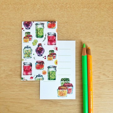 果實罐頭留言卡