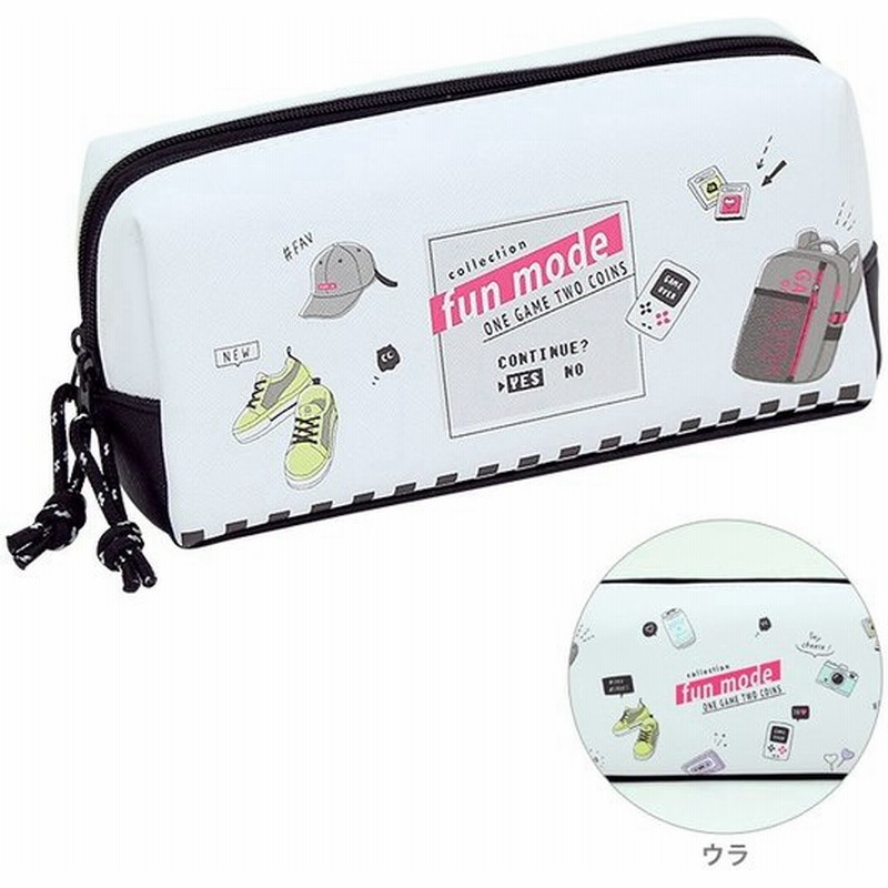 33 Off ツインファスナーペンケース ファンモード柄 M便 1 1 通販 Lineポイント最大0 5 Get Lineショッピング