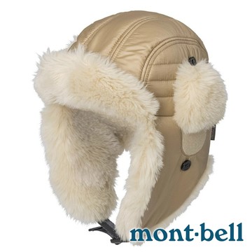 【mont-bell】EXCELOFT保暖飛行帽『TN25 卡其』1118130 戶外 露營 登山 健行 休閒 時尚 保暖帽 遮耳帽