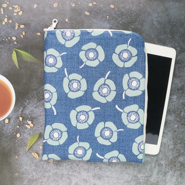 6吋 電子書 收納包 (閱讀器保護套) L型拉鍊袋電子書保護套