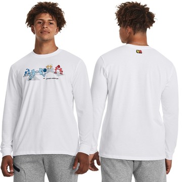 【UNDER ARMOUR】男 WORKOUT HEAVYWEIGHT 長袖T-Shirt_1379575-100