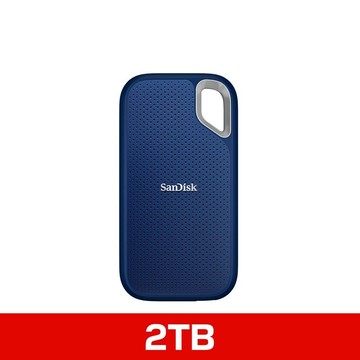 SanDisk E61 Portable SSD 2TB 2.5吋行動固態硬碟 外接SSD 寶藍(代理商貨)