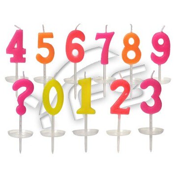 RB018型數字蠟燭 (慶生蠟燭/生日蠟燭/蛋糕蠟燭/造型蠟燭/彩虹蠟燭)【裕發興包裝】FY117~127