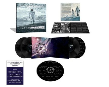 【豪華版】星際穿越 黑膠唱片4LP rstellar Hans Zimmer