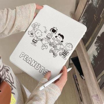 史努比轉圈圈ipad防摔保護7/8/9代防摔pro11平板保護套air8/7/6/5/4可愛mini