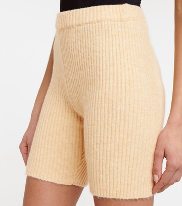 Nanushka Siu ribbed-knit biker shorts