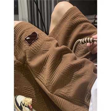 日系復古短褲男士夏季新款美式寬松潮牌運動五分褲百搭潮流休閑褲