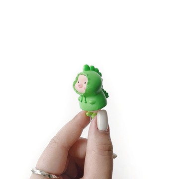 (預購) 盆栽裝飾 可愛豬豬系列-穿恐龍裝的豬豬 微景觀插飾 擺飾