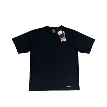 日本單男士夏季黑科技涼感短袖T恤彈力速干圓領防曬純色戶外半袖