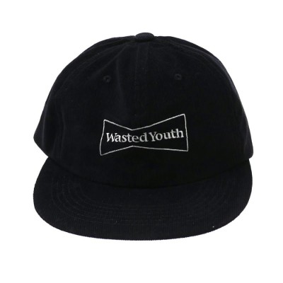 WASTED YOUTH(ウェイステッド ユース) CORDUROY LOGO CAP (キャップ