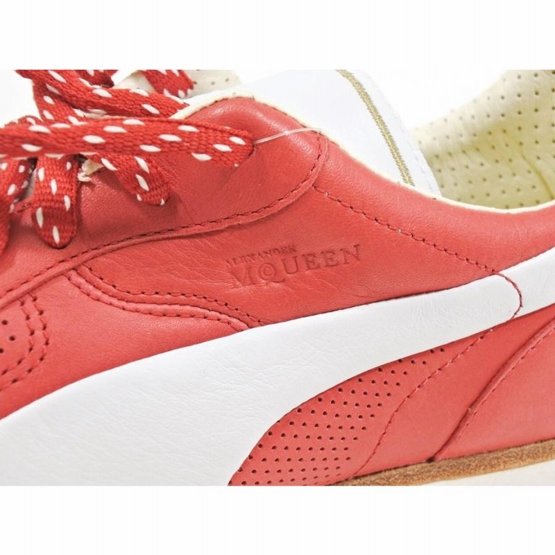 未使用 アレキサンダー マックイーン ALEXANDER McQUEEN ×PUMA レザー ...