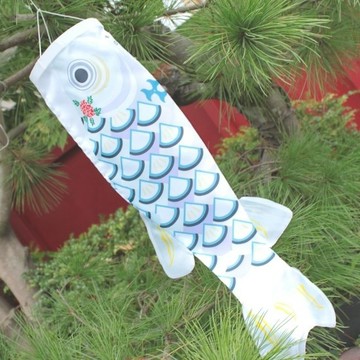 台灣白魚旗45CM