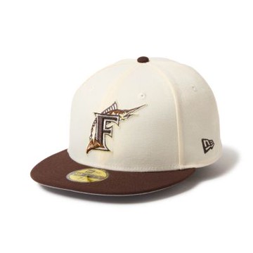 NEW ERA 男女 59FIFTY 日版 COLD BREW 佛羅里達馬林魚 象牙白/核桃 NE14737595