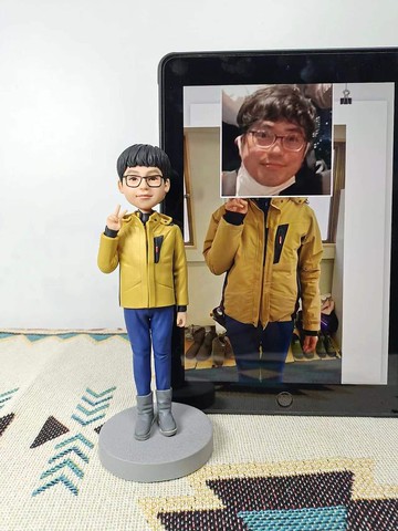 客制化人物公仔 人偶 3D人像畫 似顏繪 肖像 定制 生日 紀念 禮物