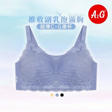A2G®比官方還低價【32-44CDEFG杯、無鋼圈內衣】 舒適蕾絲全罩杯內衣 大尺碼無鋼圈內衣 薄絲內衣 9123
