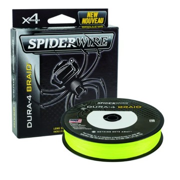SPIDERWIRE 蜘蛛線 DURA-4 BRAID 1.5號 150m 最大27lb  螢光黃  1個