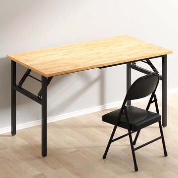 折疊桌子現代簡約家用電腦桌長條桌臥室長方形書桌簡易學習寫字桌