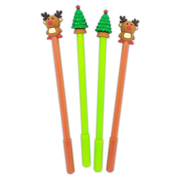2934 聖誕造型中性筆 造型筆 聖誕節 耶誕節 書寫用具創意筆 交換禮物 聖誕禮物 抽獎宣傳活動 公關贈品筆 贈品禮品