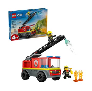 【LEGO 樂高】磚星球〡 60463 城市系列 雲梯消防車 Fire Ladder Truck