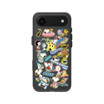 iPhone Air Clear (相機按鈕) 酷墨灰 - 史努比 Snoopy - 夏日活動