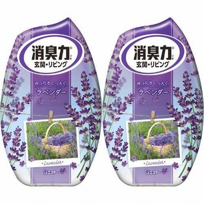 お部屋の消臭力 消臭芳香剤 部屋用 ラベンダーの香り ( 400ml*2コセット )/ 消臭力