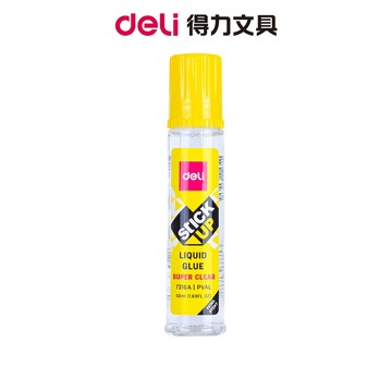 【Deli得力】膠水 50ml E7316A ｜液體膠 黏著劑 手作材料 學生文具 文具