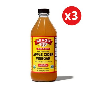 ⚡好評延長⚡【統一生機】BRAGG有機蘋果醋473ML(小瓶裝)✨幫助維持消化道機能，調整體質✨