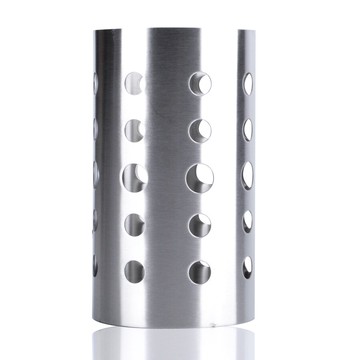 圓孔加厚不銹鋼餐具筒筷子筒筷子籠筷子架盒家用餐廳工具