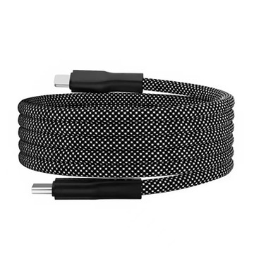 糖果磁吸快充線 Type-C-Type-C  黑色  1m  1條